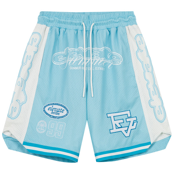 Babyblue / White - 99 Summer Heat Shorts