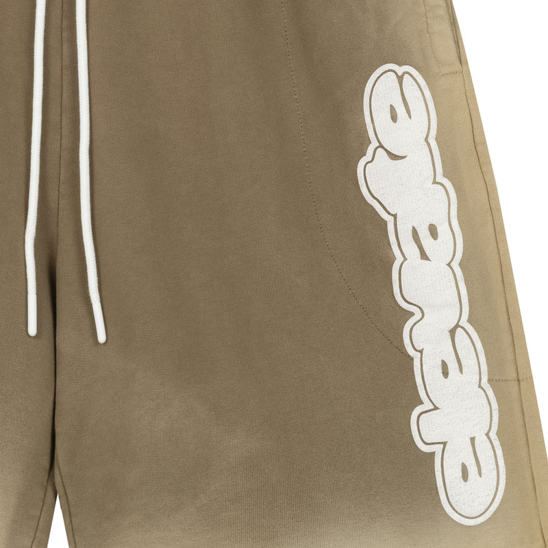 Acid Washed Summer Shorts - Army