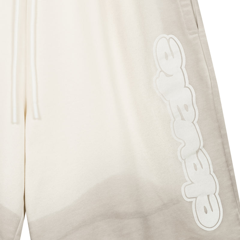 Acid Washed Summer Shorts - White