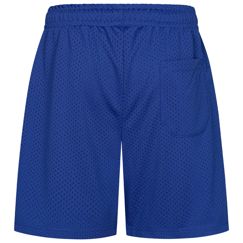 MARINE BLUE MESH SHORTS