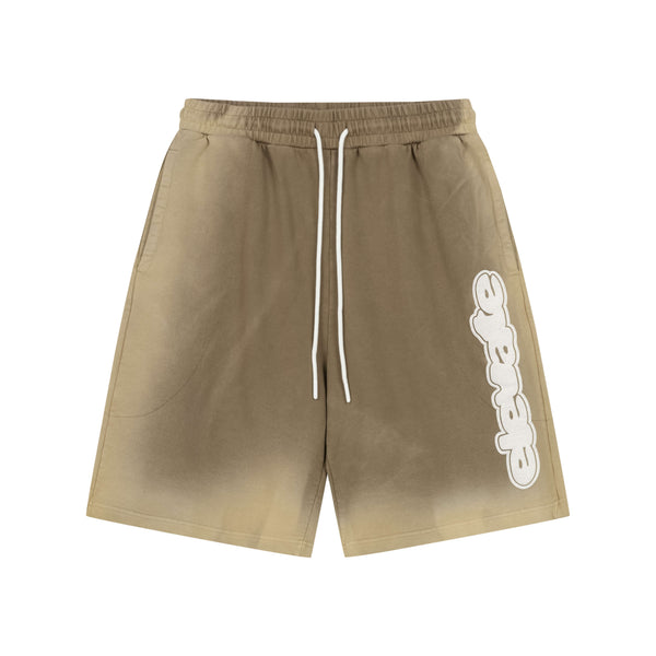 Acid Washed Summer Shorts - Army