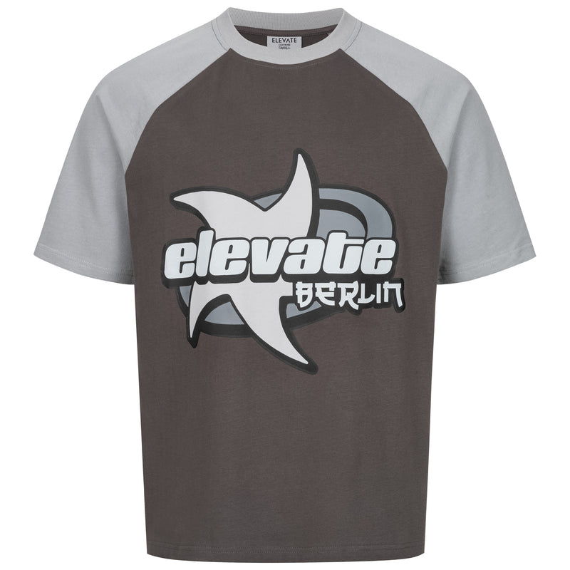SPINE ANTRAZIT HEART T-SHIRT