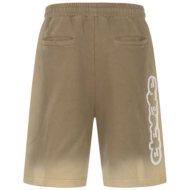 Acid Washed Summer Shorts - Army