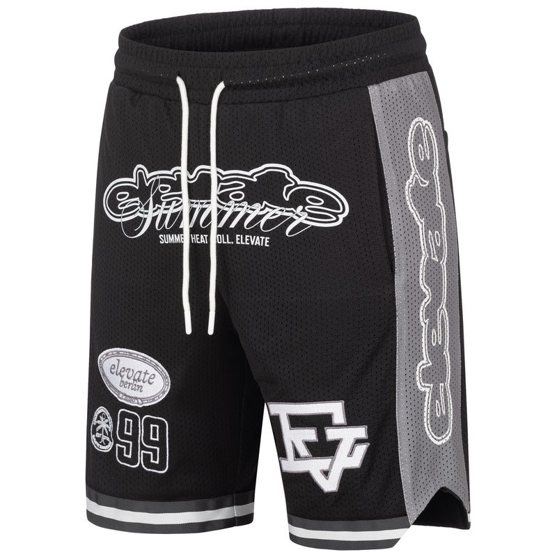 Black / Grey- 99 Summer Heat Shorts