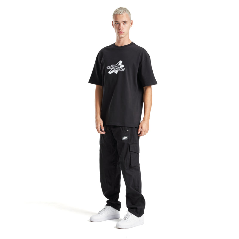 SHINING STAR BLACK T-SHIRT