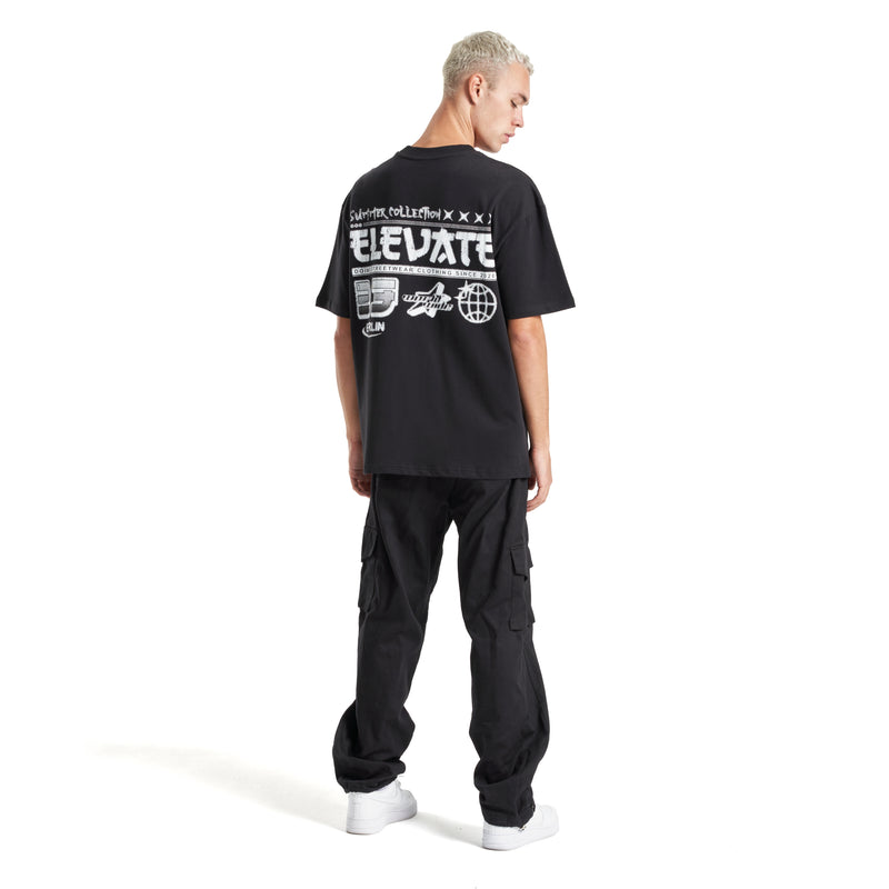 SHINING STAR BLACK T-SHIRT