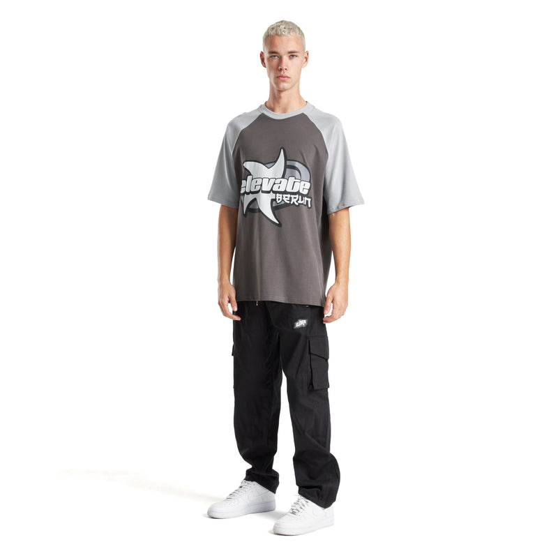 SPINE ANTRAZIT HEART T-SHIRT