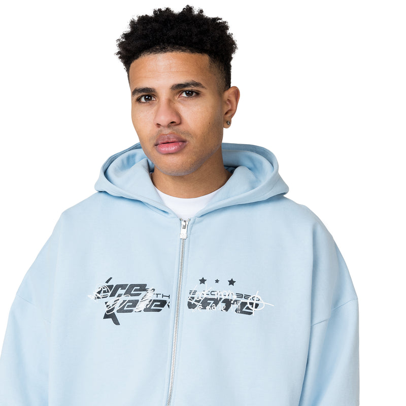 EÈ BABYBLUE "WE MADE IT" ZIPPER