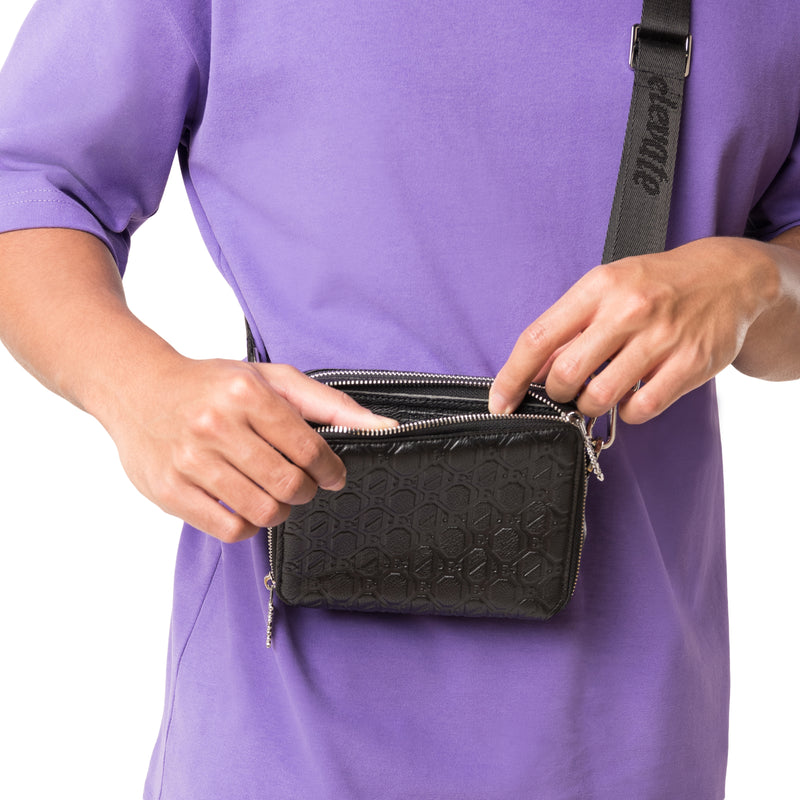 ELEVATE SHOULDER BAG - BLACK