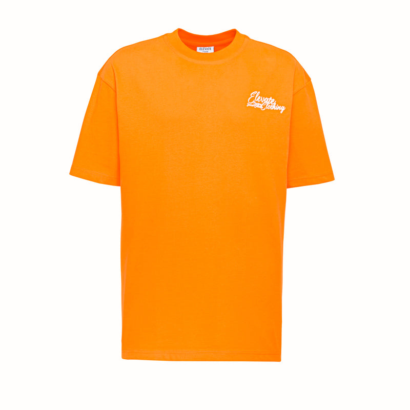 ORANGE CIRCLE ELEVATE T-SHIRT