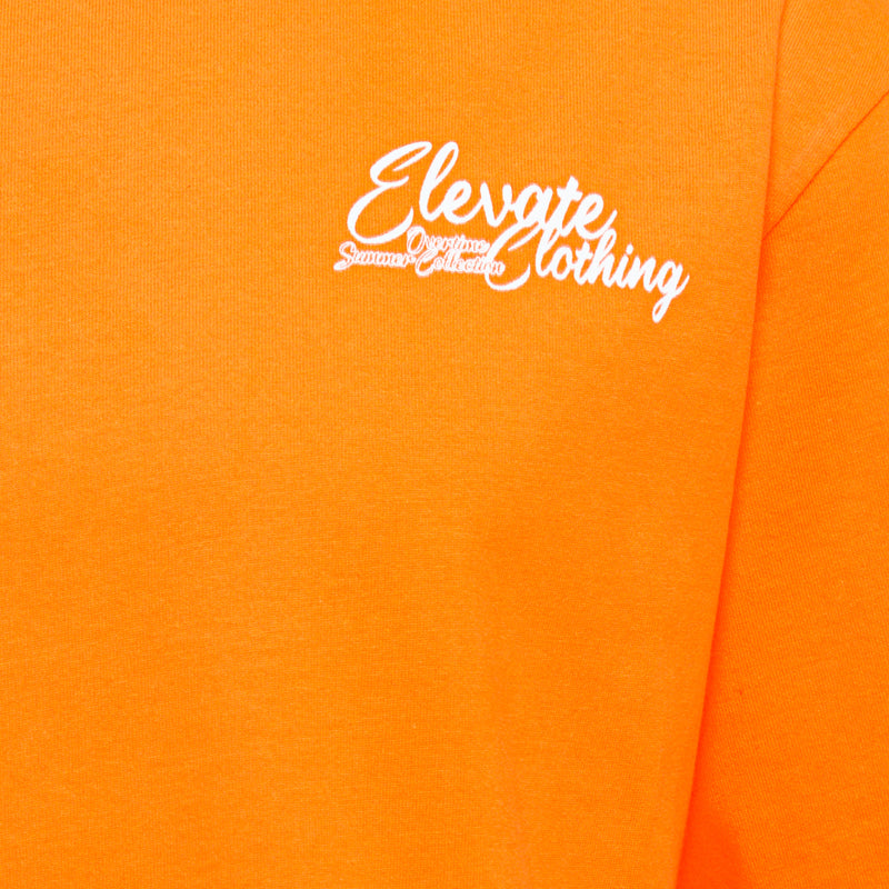 ORANGE CIRCLE ELEVATE T-SHIRT