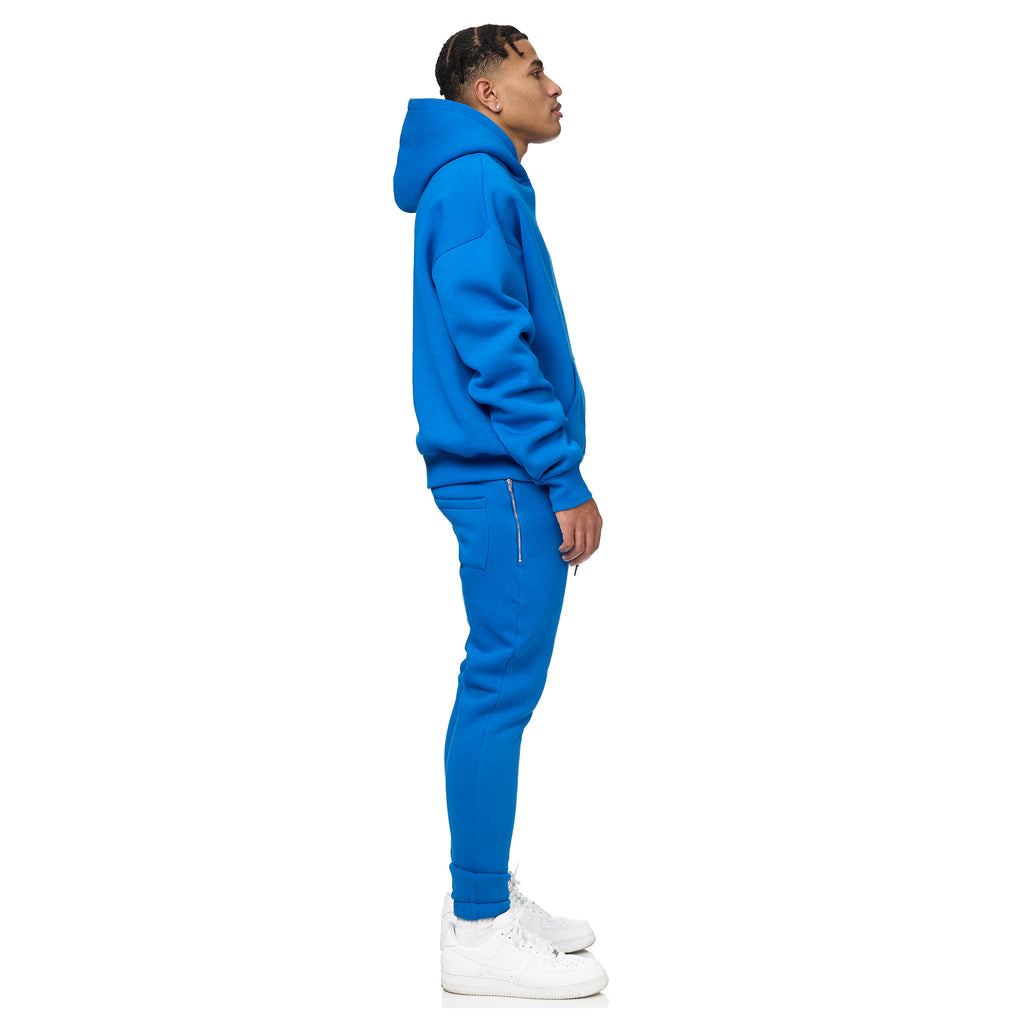 BLEU ROYAL - SWEAT À CAPUCHE BASIQUE
