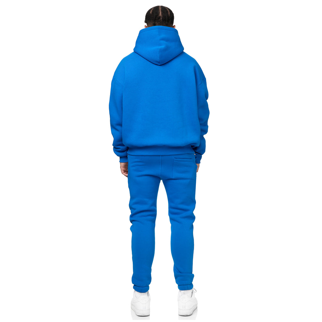 BLEU ROYAL - SWEAT À CAPUCHE BASIQUE