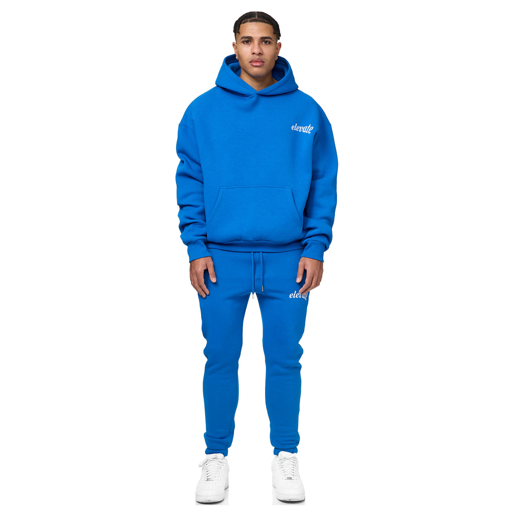 BLEU ROYAL - SWEAT À CAPUCHE BASIQUE