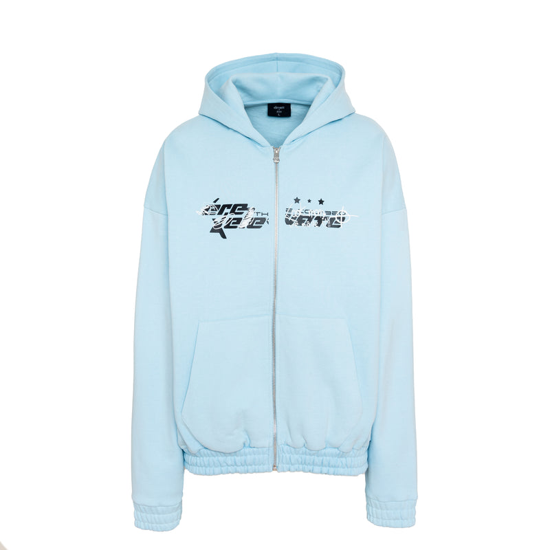 EÈ BABYBLUE "WE MADE IT" ZIPPER