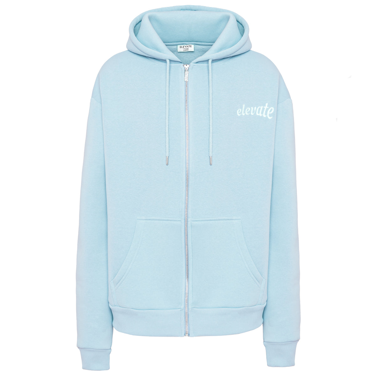 Baby Blue Kapuzenpullover Babyblau Herren ZIPPER BABYBLUE ELEVATE