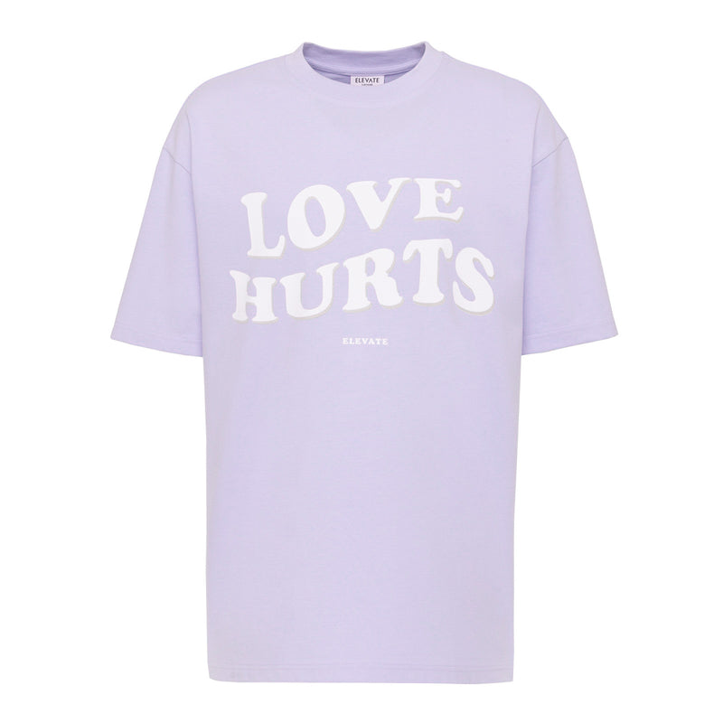 T-SHIRT VIOLET LOVE HURTS ELEVATE