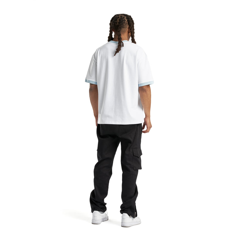 SKY BLUE STAR ELEVATE T-SHIRT